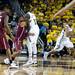 Michigan sophomore Trey Burke dribbles while junior Tim Hardaway Jr. sets a pick on Monday. Daniel Brenner I AnnArbor.com